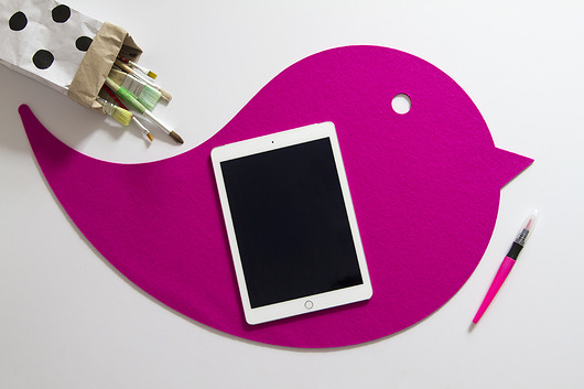 Deskpad BIRD WOOL LUMIO