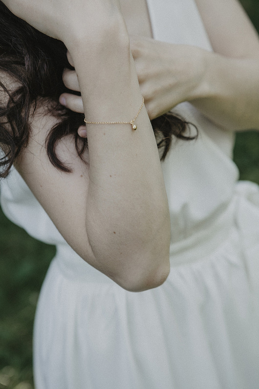 KULKA / bransoletka / pozłacane srebro Magdalena Paszkiewicz Jewellery