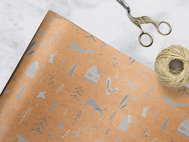 papier do pakowania - scandi tell 016 kraft Wrap and Pack