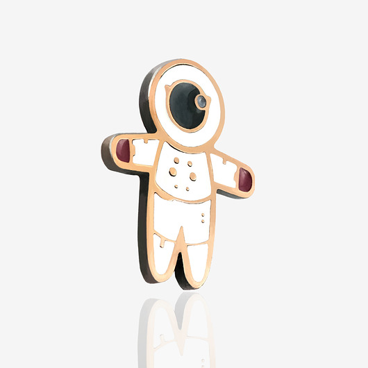 przypinki Pins kosmonauta "Space Boy"