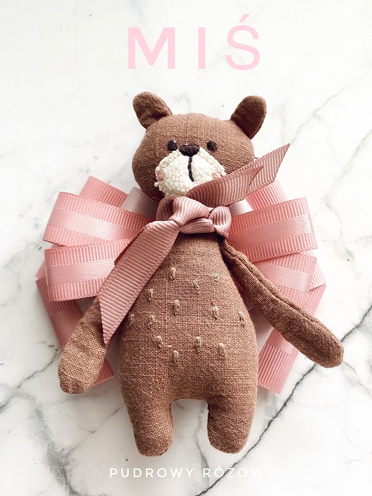 broszki Artystyczna Brosza z niesamowitym Misiem! Pop Art  MIŚ