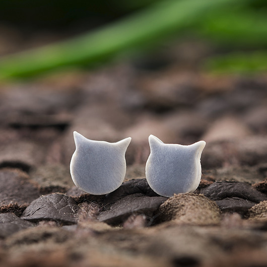 Porcelanowe kolczyki Ceramika SPK
