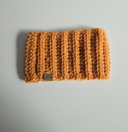 opaski do włosów Golf/komin/opaska mandarynkowa