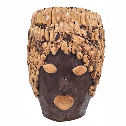 doniczki Doniczka Ceramiczna Głowa Bill. Doniczka Ręcznie Robiona (Handmade)