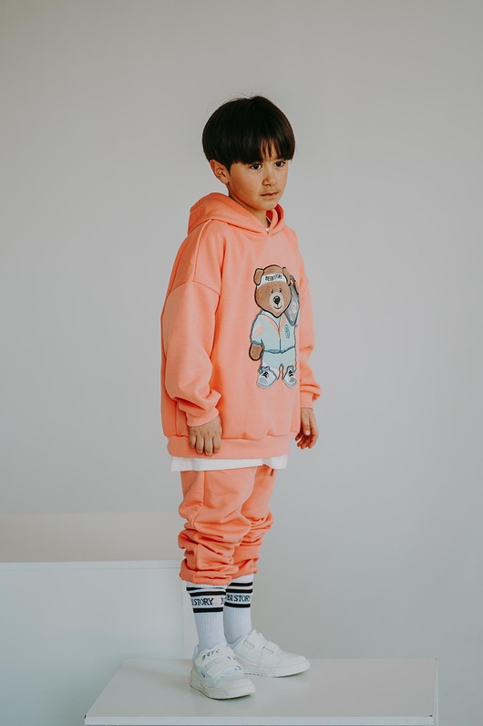 bluzy dla dziewczynki Dres oversize Funky Teddy