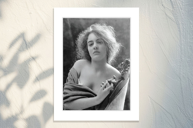 fotografia Fotografia z passe-partout; Evelyn Nesbit