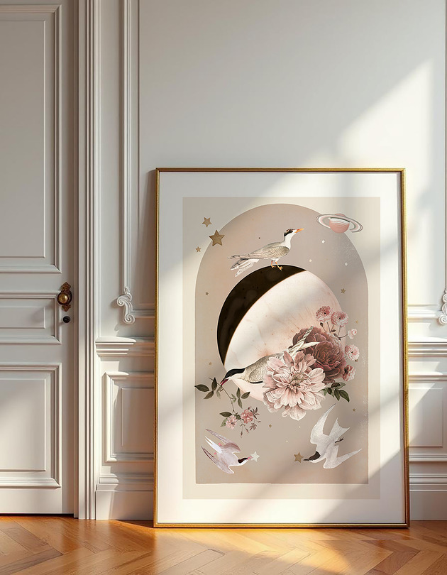 grafiki i ilustracje Plakat Mewy  50x70 cm