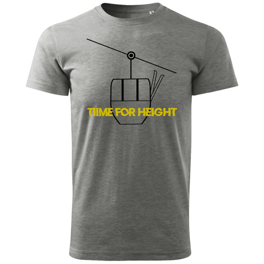 t-shirty męskie Tatra Art - Czas na narty