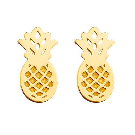Ananas malutkie kolczyki Czaki Bransoletki