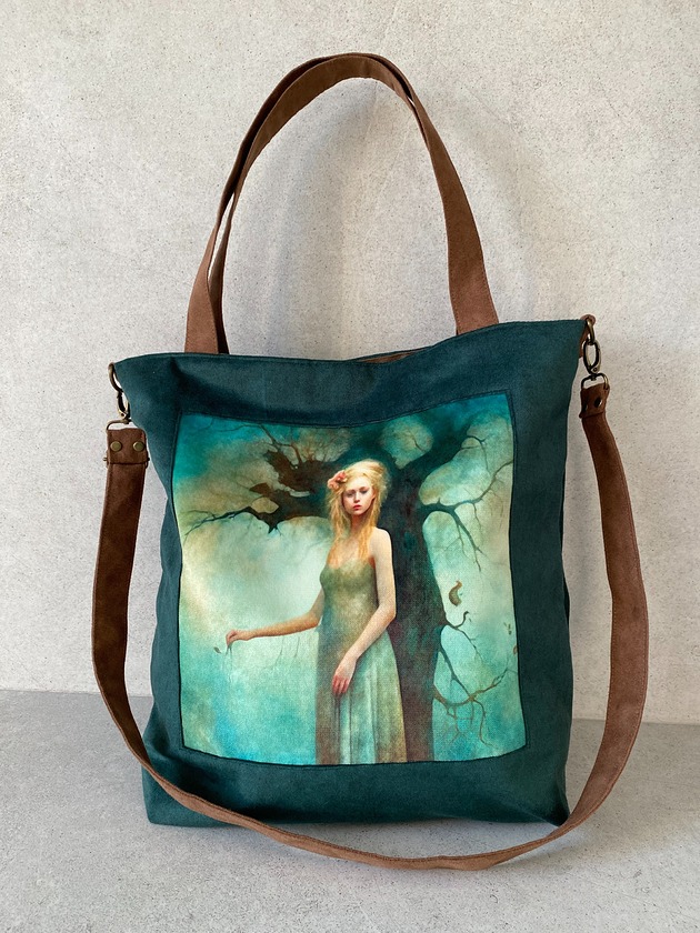 torby na ramię Duża torba na ramię - z serii Duchy lasu