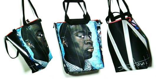 852 art MIMA bag UNI & Szymon Kurpiewski print MIMAbags