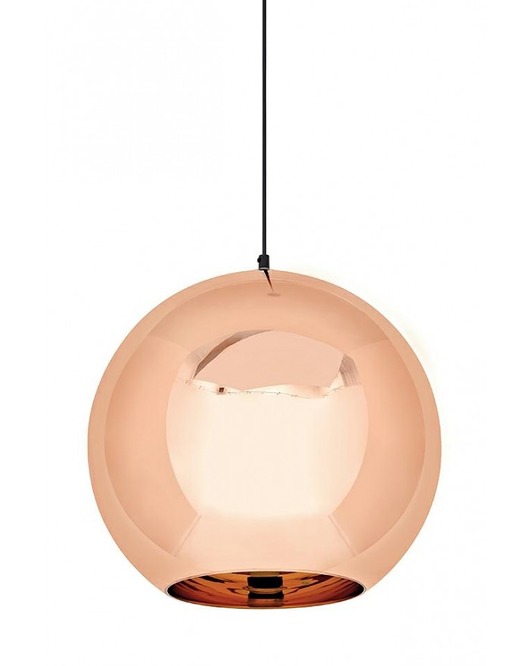 Lampa Wisząca Ball Mirror Rose Gold XL MIA home