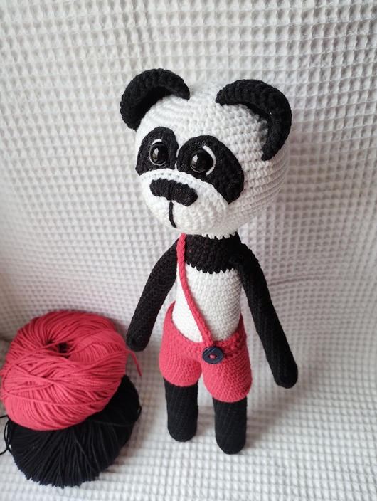 misie i maskotki Panda Norbert
