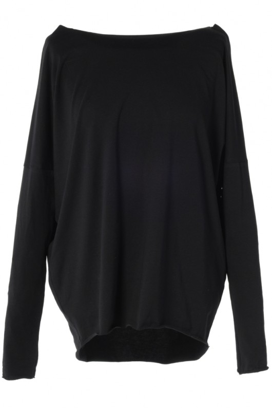 Black longsleeve  mint-and-pepper