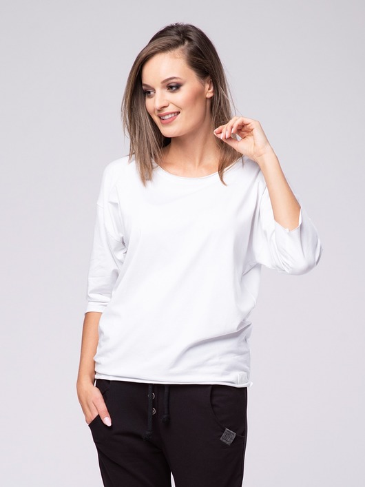 Bluzka bawełniana Basic Look 602 Look made with Love