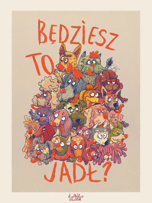 plakaty Ilustracja Będziesz to jadł?