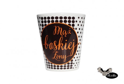 Mąż boskiej żony, kubek latte Sowia Aleja