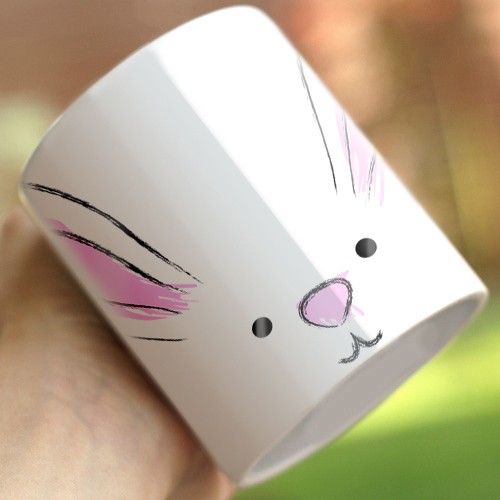 Królik rysunkowy Kubek ONE MUG A DAY