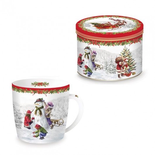 Kubek porcelanowy Snowman MIA home