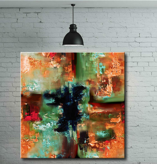 Obrazy do salonu art and texture