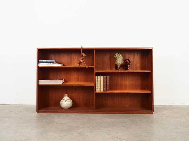 półki Regał tekowy, niemiecki design, lata 70, produkcja: RT M
