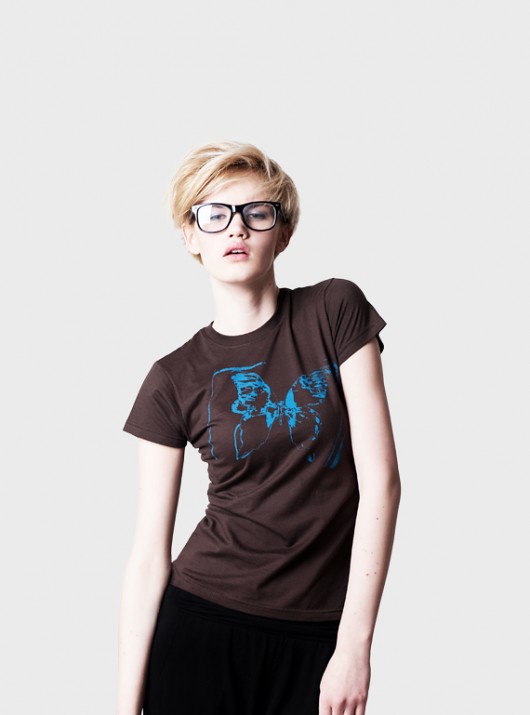 bawełna organiczna T-shirt damski mmhm