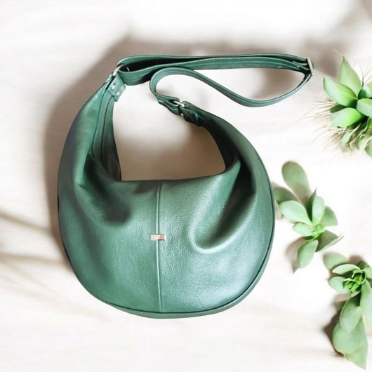 torby na ramię Crossbody Bag GREEN Torebka BANANA