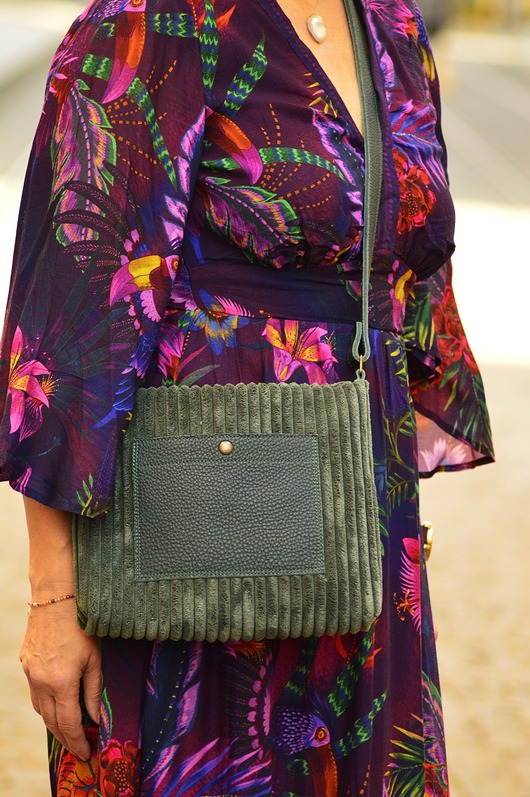 torby na ramię Listonoszka Sztruks