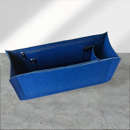 torby XXL Filcowy wkład porządkujący - organizer do torebki - GRANATOWY