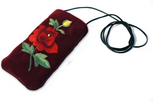 Phone Case/iPhone Sleeve (Łowicz embroidery) na ludowo