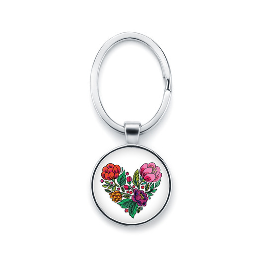 Brelok do kluczy LOVE FLOWERS laluv