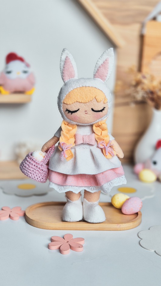 ozdoby wielkanocne Wielkanocny Zajączek. Ozdoba wielkanocna, lalka, dekoracja