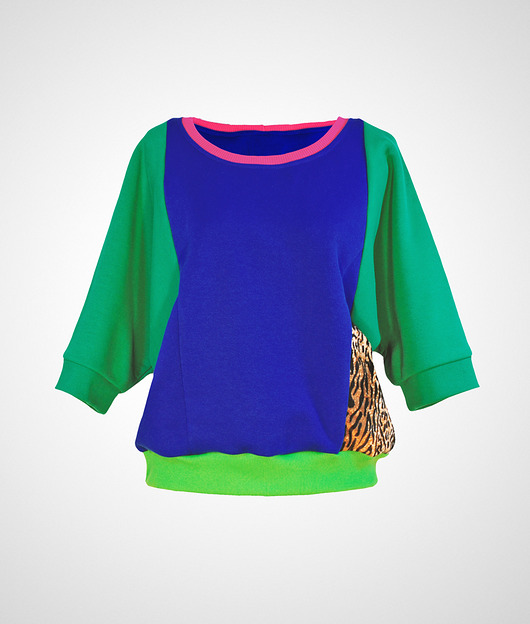 Cheetah / luźna bluza damska DISTENSE