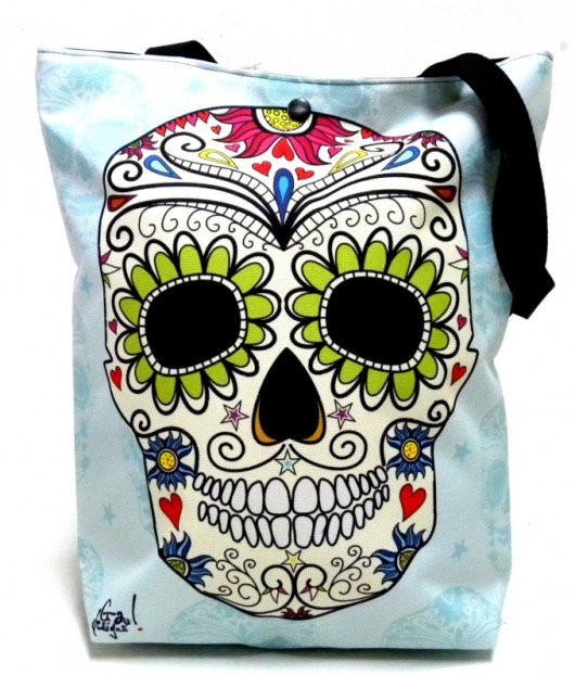 Duża torba z czaszką Gaul Designs