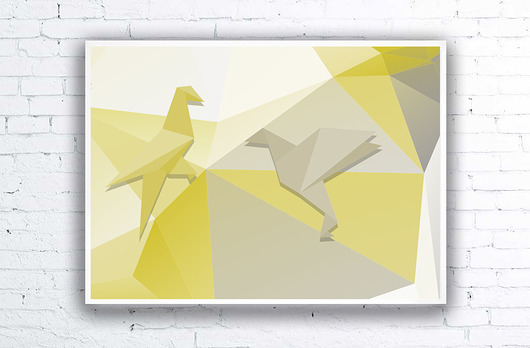 plakat 100x70 ORIGAMI 4 ED design for fun
