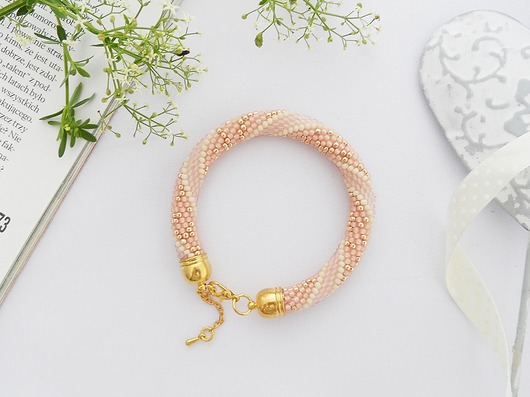 Peachy Glamour Ilovehandmade