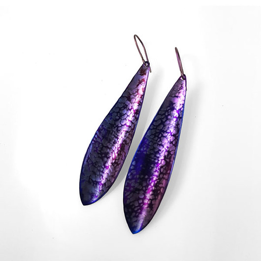 kolczyki - inne Piórka z tytanu