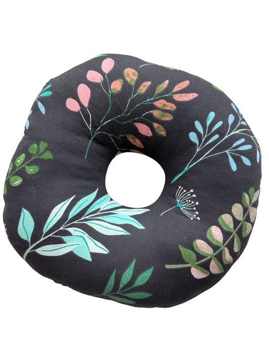 kolczyki - inne Poduszka do Piercingu Ucha Z Otworem Na Gojenie Helix Tragus bawełniana