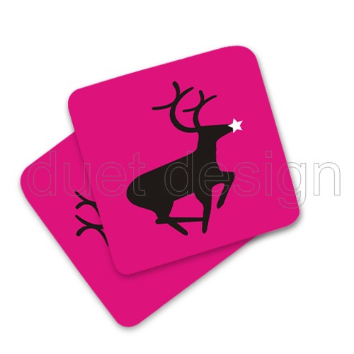 Podstawki PINK Renifer K2 duet desig Duet design