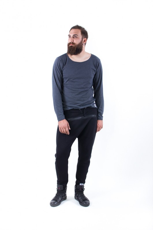 Spodnie Black Slider czarne S STREETCODE