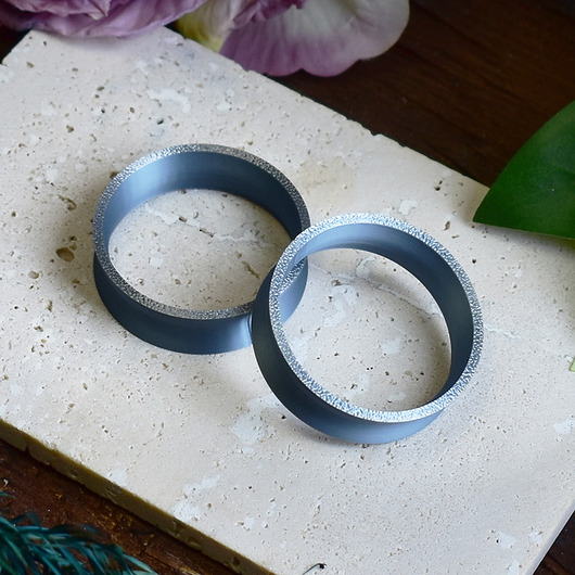 biżuteria różna Tunele do uszu 10-100mm / kolor stali / plugi, tunele siodłowe