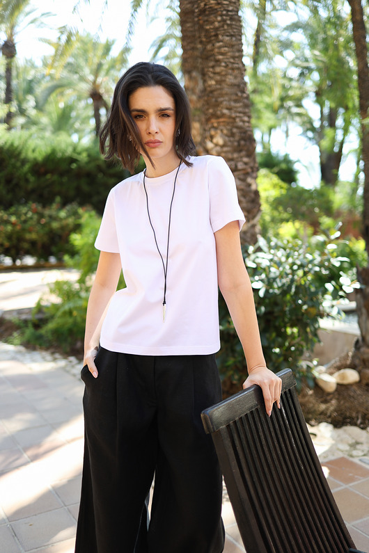 t-shirt damskie T-shirt Close biały