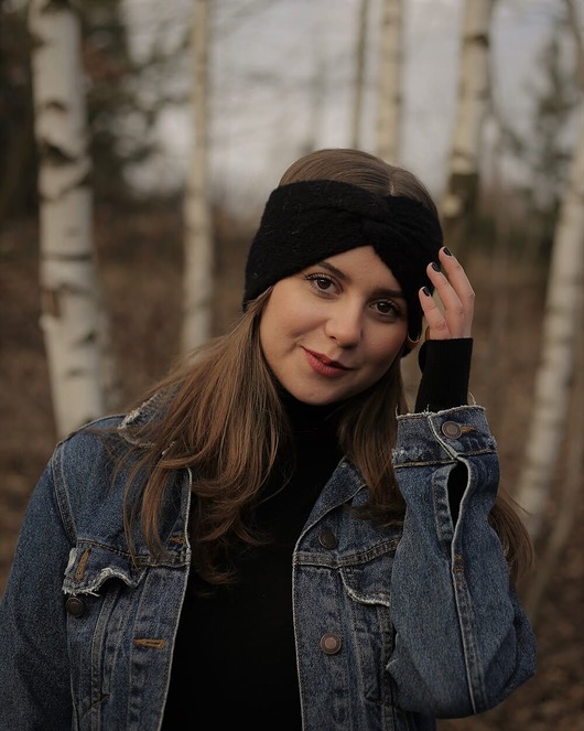 opaski do włosów ALPACZINA opaska 100% alpaka