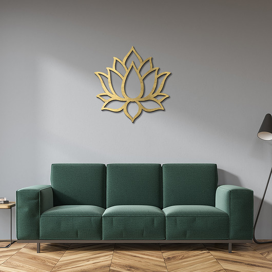inne Drewniany Panel Dekoracyjny LOTOS 60x60cm