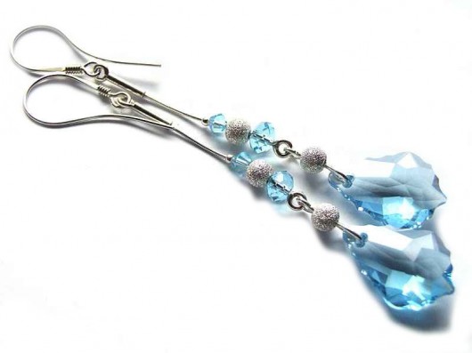 Blue Diamonds - kryształ Swarovski Zapakowane :) Theopanu