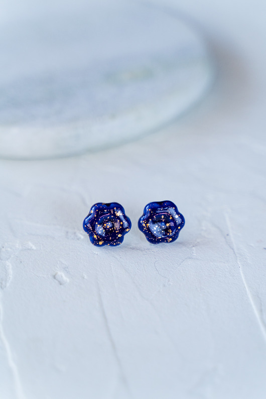 kolczyki ceramiczne Kolczyki porcelanowe BLOOM