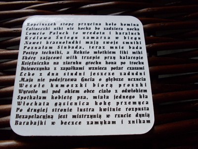 podkładam się pod gorące i wrzące ruda klara
