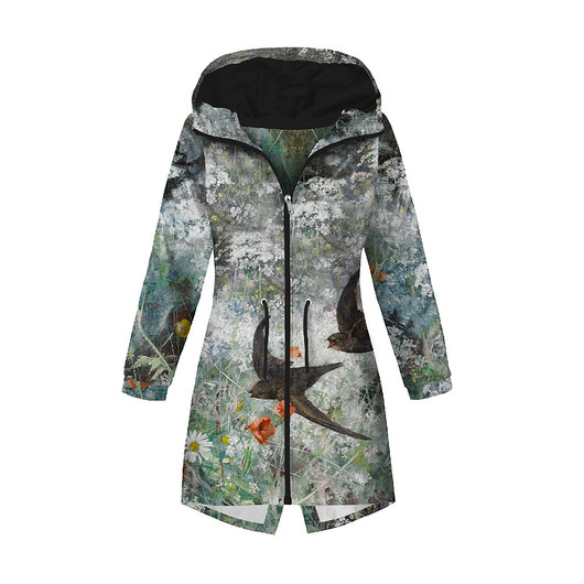 kurtki damskie Kurtka parka damska - JERZYKI (Bruno Liljefors)