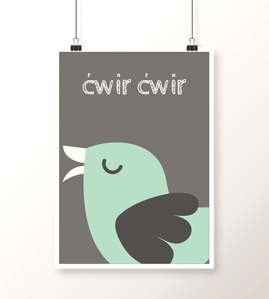 Plakat / ĆWIR ĆWIR - A4 Well Wall