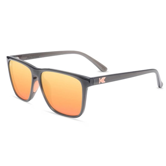 okulary damskie Szare okulary przeciwsłoneczne Jelly Grey Fast Lanes